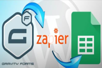 integrate gravity form with google sheet by zapier