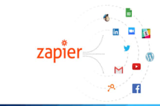 integrate your zapier zaps to do what you need
