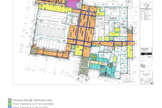 do a flooring take off and cost estimate of each quantity