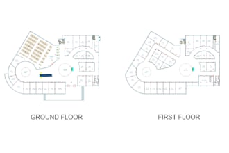 draw house plan, sections and elevations in autocad