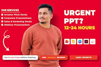 design an awesome powerpoint presentation in 24 hours
