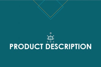 write descriptions for your apps and games