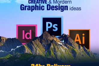 be your professional and personal dedicated graphic designer