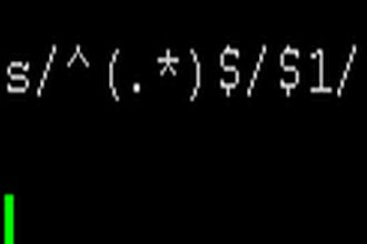 write a Perl regular expression