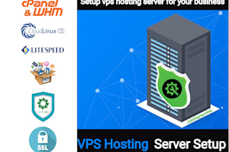 setup vps  hosting server for your business