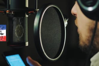 do professional male french voice over or voice acting