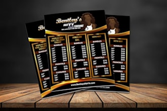 create eye catching beauty saloon flyer design