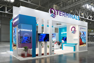 design your booth and stand event