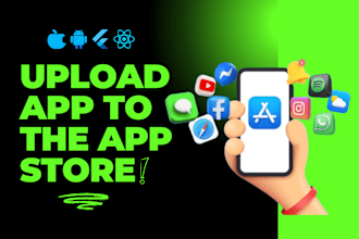 upload your app to the app store