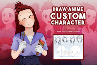 draw custom anime character