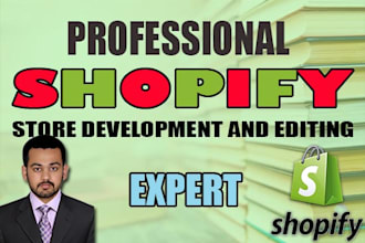 setup professional shopify dropshipping store, shopify website