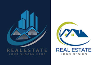 real estate logo design