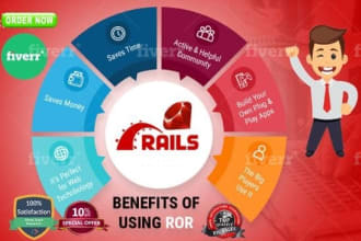 fix and build any thing on ruby on rails