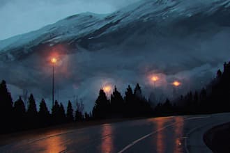 draw digital art and realistic digital illustration