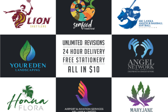 design professional logo with copyrights