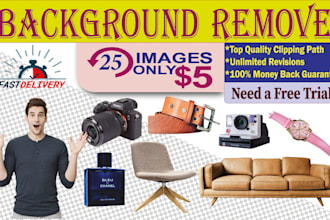 do background removal and clipping path