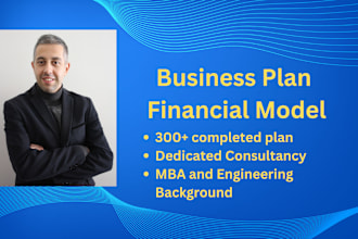 write business plan with detailed financial model