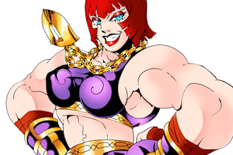 make a fanart for you