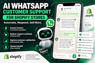 build an ai whatsapp customer support bot for your shopify store