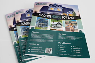 make different real estate flyers for your business