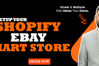 manage amazon ebay shopify walmart etsy ecommerce stores