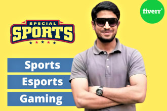 write sports, esports and gaming blog articles for you