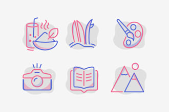 do unique custom icon design fastest delivery