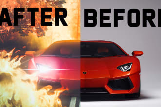 edit your car photo editing in adobe photoshop