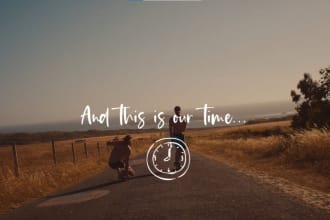create an animated lyric video for your song