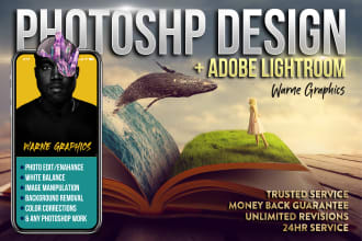 do any kind of photoshop design