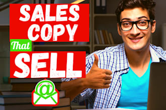 copywrite sales email copy and marketing emails