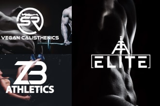 do modern fitness, gym, warrior, sports and monogram 3d logo