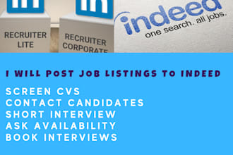 post job listings to your indeed employer account