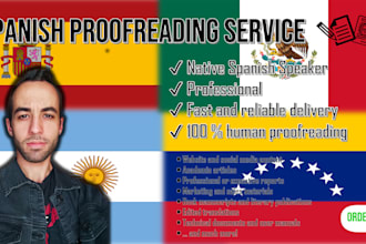 proofread your spanish texts