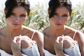 do face retouching in photoshop