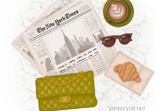 create an illustration for your instagram, logo or object