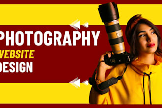 design a photography website
