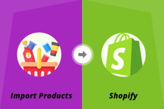 import products into shopify store from third party data feed
