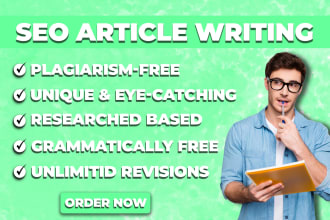 do seo article writing content writing and blog writing