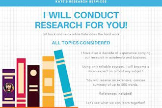 get my nerd on and conduct research for you