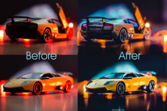 colour grade or correct your images in lightroom photoshop