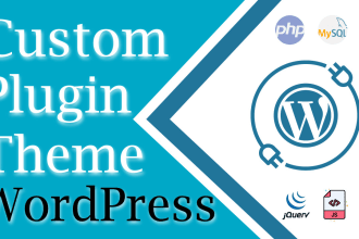 develop, fix, modify custom wordpress plugin and website