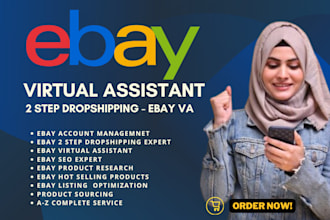 ebay dropshipping va, ebay va , ebay 2 step droshipping va