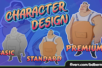 design a stylized character