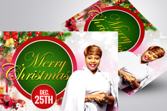 do pro church flyer design, event flyer, christmas