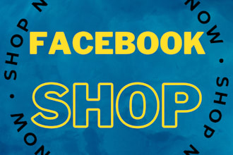 manage your facebook shop, store, or market place