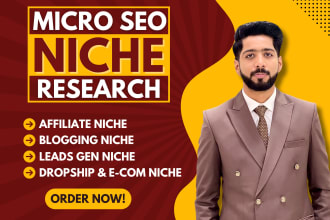 do low competitive and easy to rank micro seo niche research