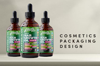 create premium cosmetic packaging design