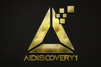 replicate your logo in metal gold and metal silver effects