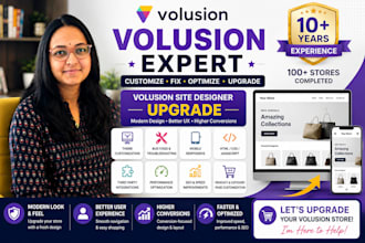 customize, fix and optimize your volusion store